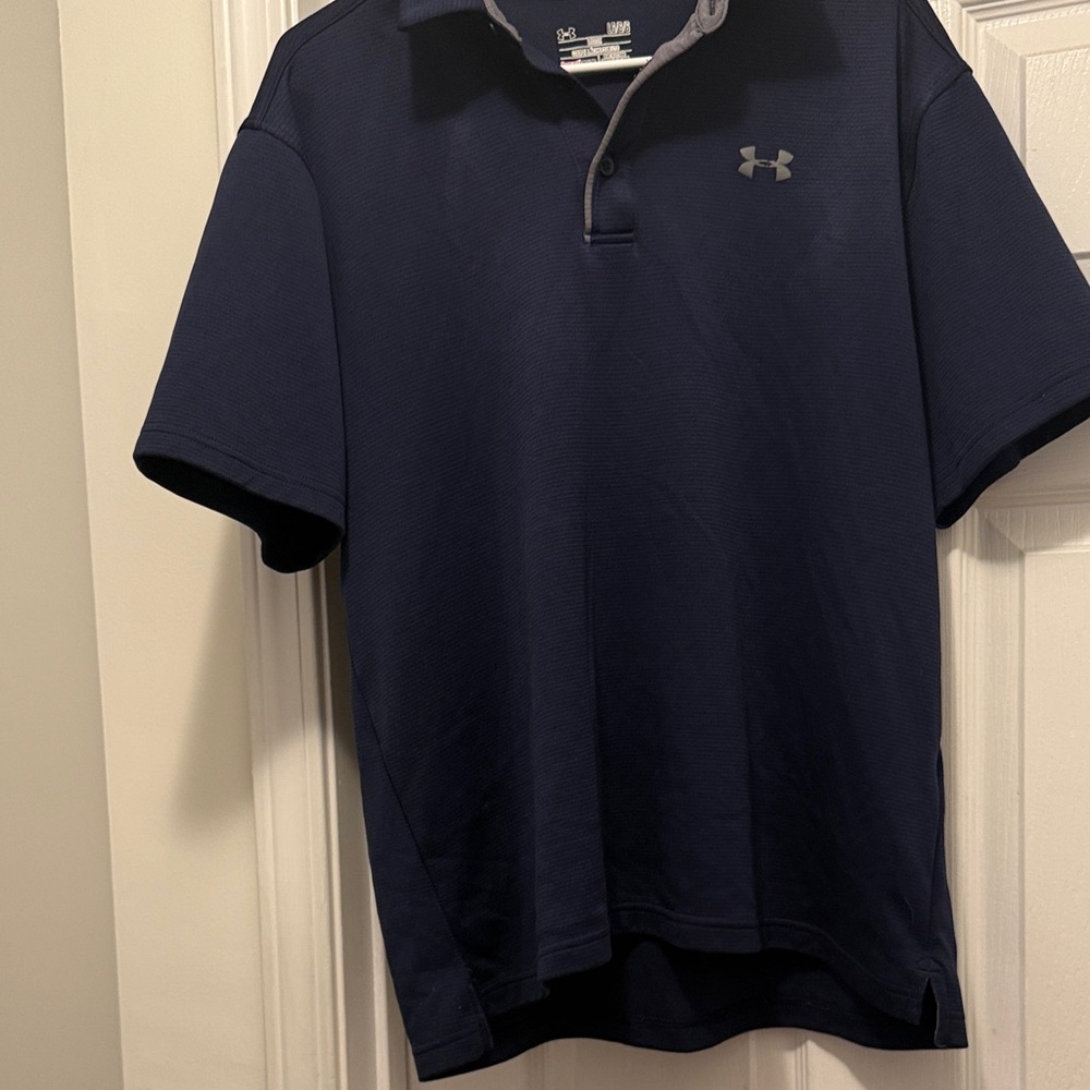 Under Armour Men's Dark Navy Performance Polo